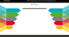 Desktop Screenshot of lpstraining.it